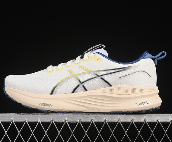 Asics Gel-Kayano 32 Beige White Blue 1012B829-012 Sneaker