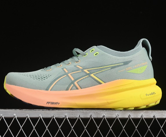 Asics Gel-Kayano 31 Paris Light Celadon Safety Yellow 1011B929-750 Sneaker