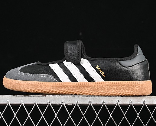 Women's Originals adidas Samba Jane Cloud White Carbon Core Black JQ6445 Lace closure 2025 Sneaker