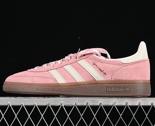 Pink Handball Spezial WMNS Shoes KJ6305 - Wonder Mauve / Off White / Gum