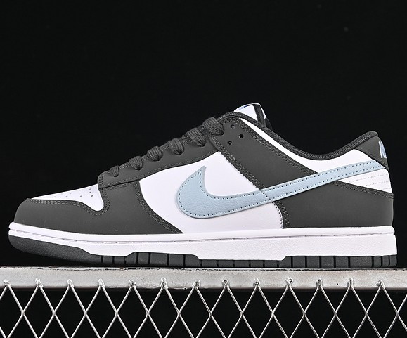 Nike Dunk Low Men's Shoes IB3079-100 - White / Anthracite / Light Armoury Blue