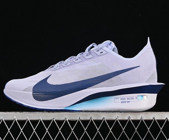 Nike Vaporfly 4 Men's Road Racing Shoes HF6414-001 - Ghost / Persian Violet / Football Grey / Blue Void