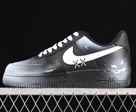 Nike Air Force 1 Low '07 Devil Smiles White Black CW2288-018 Sneaker