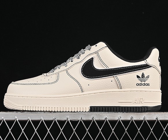 Nike Air Force 1 Low '07 Black White adidas KB1688-003 Sneaker