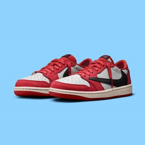 Men's Running Weapon Air Jordan 1 Red Shoes 0726 Sneaker