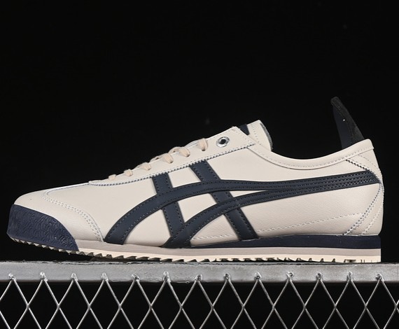 Onitsuka Tiger MEXICO 66 SD Birch Peacoat Cream 1183A872-200 (Men's US7-11 WMNS USW5.5-8) Unisex Sneaker