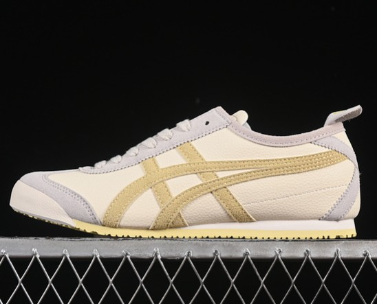 Onitsuka Tiger Mexico 66 Slip-On VIN Cream Acid Yellow 1183B391-103 (Men's US7-11 WMNS USW5.5-8) Unisex Sneaker