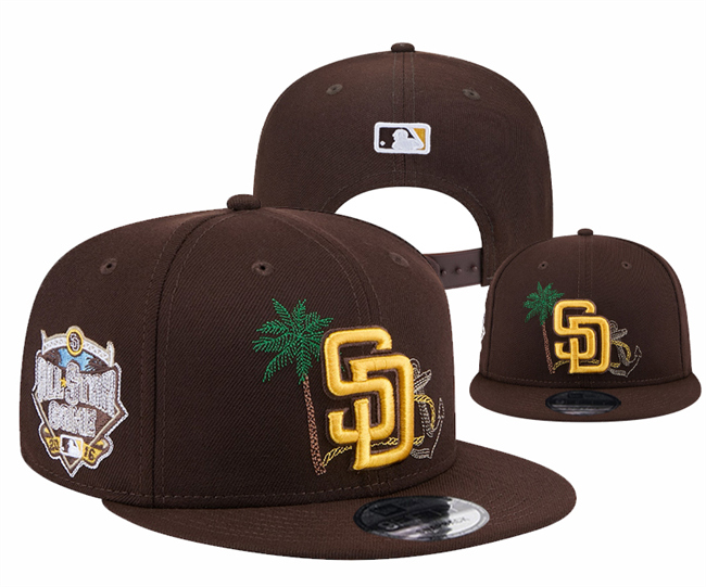 San Diego Padres 2025 Stitched Snapback Hats 010