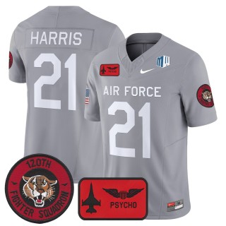 Men's Air Force Falcons #21 Cade Harris 120th Fighter F.U.S.E. 2025 'Air Power Legacy Series' Vapor Limited Stitched Football Jersey