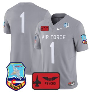 Men's Air Force Falcons #1 Team 140th Wing F.U.S.E. 2025 'Air Power Legacy Series' Vapor Limited Stitched Football Jersey