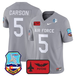 Men's Air Force Falcons #5 Dylan Carson 140th Wing F.U.S.E. 2025 'Air Power Legacy Series' Vapor Limited Stitched Football Jersey