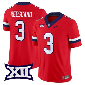 Men's Arizona Wildcats #3 Kedrick Reescano Red F.U.S.E. 2025 Vapor Limited Stitched Football Jersey