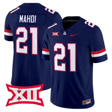 Men's Arizona Wildcats #21 Ismail Mahdi Navy F.U.S.E. 2025 Vapor Limited Stitched Football Jersey