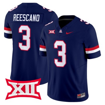 Men's Arizona Wildcats #3 Kedrick Reescano Navy F.U.S.E. 2025 Vapor Limited Stitched Football Jersey