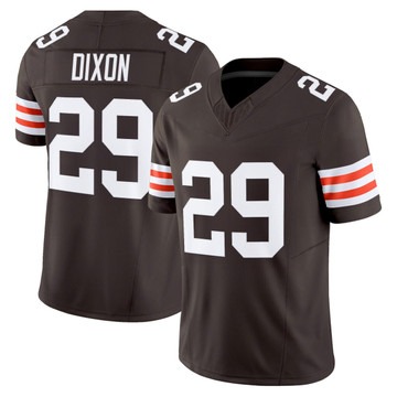 Men's Cleveland Browns #29 Hanford Dixon Brown F.U.S.E. Vapor Limited Stitched NFL Nike Jersey