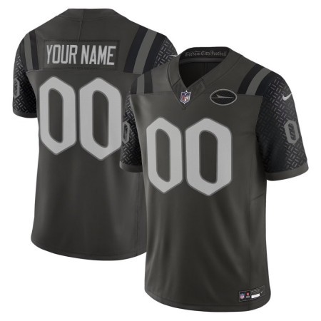 Youth New York Jets Active Player Custom 'Rivalries' Gotham City Football Club 2025 F.U.S.E. Vapor Limited Stitched Football Jersey