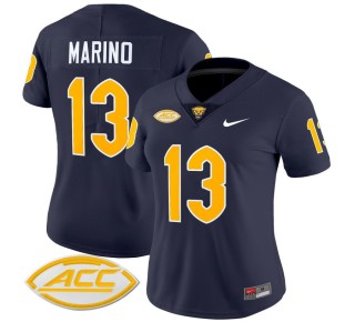 Women's Pittsburgh Panthers #13 Dan Marino Navy 2025 Nike Vapor Limited Stitched Football Jersey