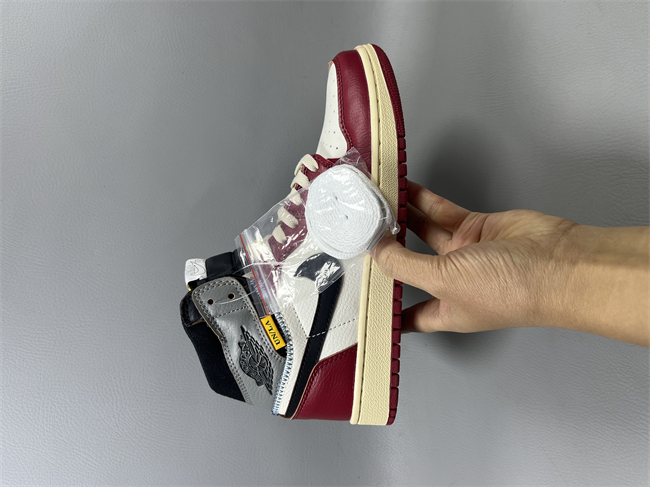 Women Running Weapon Air Jordan 1 White Red Shoes 549 Sneaker