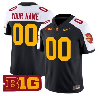 Youth USC Trojans Custom Throwback 2025 Nike Limited College Football Jersey Black Alternate