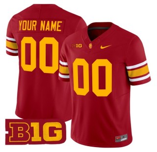 Youth USC Trojans Custom Cardinal Throwback 2025 Nike Limited College Football Jersey