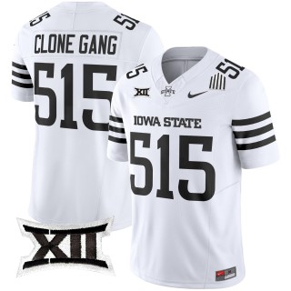Men's Iowa State Cyclones 515 Clone Gang F.U.S.E. 2025 Vapor Limited Jersey - White Limited
