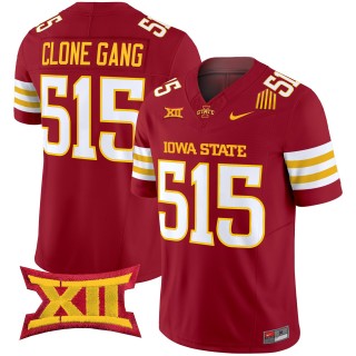 Men's Iowa State Cyclones 515 Clone Gang F.U.S.E. 2025 Vapor Limited Jersey - Cardinal