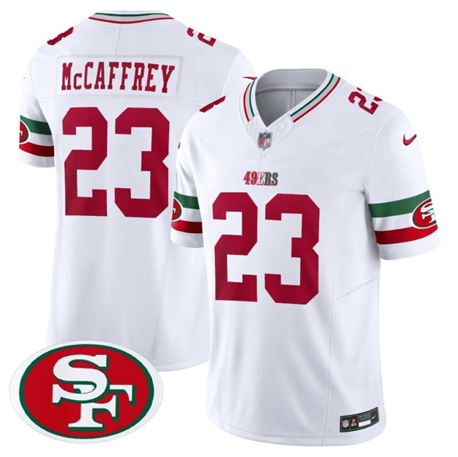 Men's San Francisco 49ers Active Player Custom White F.U.S.E. Mexico Vapor Limited Stitched Football Jersey