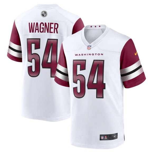 Men's Washington Commanders #54 Bobby Wagner White Nike Game Jersey