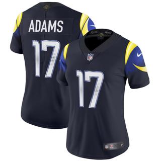 Women's Los Angeles Rams #17 Davante Adams Nike 2025 Rivalries Vapor Limited Stitched Jersey