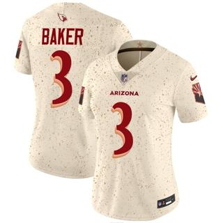Women's Arizona Cardinals #3 Budda Baker Nike 2025 Rivalries Vapor Limited Stitched Jersey