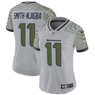Women's Seattle Seahawks #11 Jaxon Smith-Njigba 2025 Rivalries Nike Vapor Limited Stitched Jersey