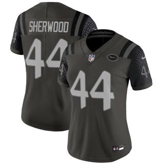Women's New York Jets #44 Jamien Sherwood 2025 Rivalries Nike Vapor Limited Stitched Jersey