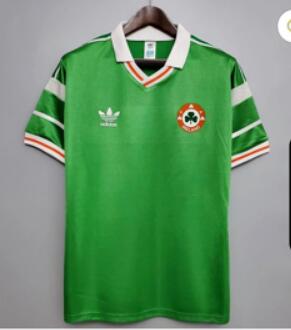 Men's 1988-90Ireland Home Blank Jersey