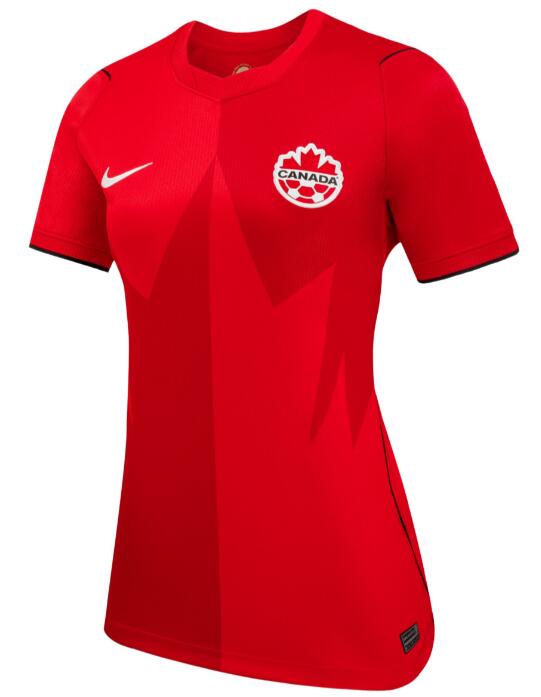 Women's Canada National Team Custom Red 2026 World Cup Home Soccer Jersey Thailand Version A+++