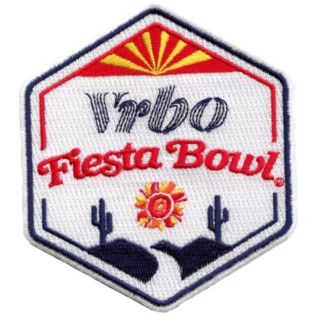 2026 VRBO Fiesta Bowl Game Jersey Patch Miami Ole Miss