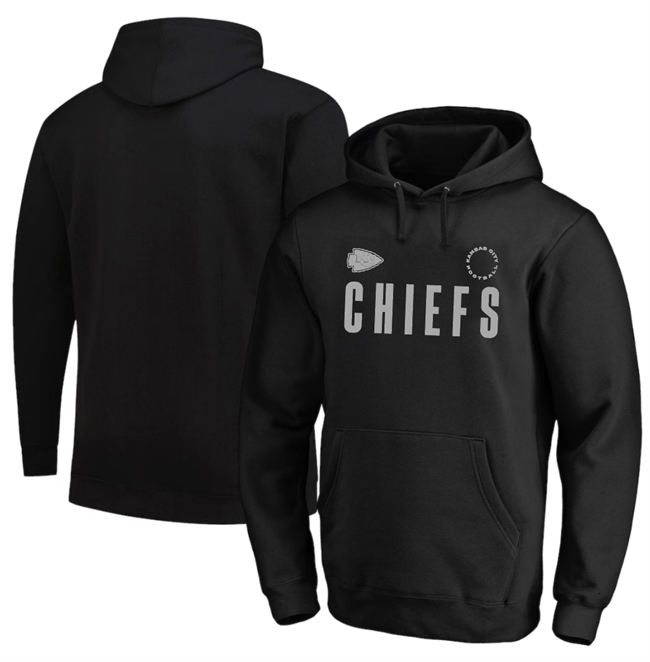 Men's Kansas City Chiefs Black Big & Tall Chip Shot Hoodie