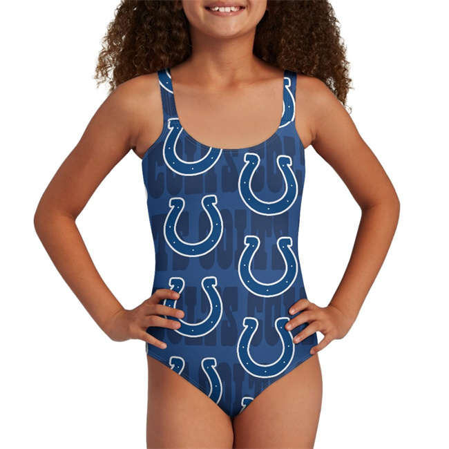 Youth Indianapolis Colts Bodysuit Comfortable Swimwear Beachwear Bathing 001(Pls check description for details)