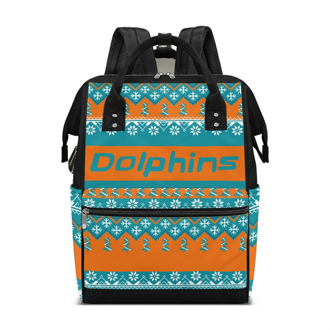 Miami Dolphins 2026 Diaper Bag Backpack(Pls Check Description For Details)