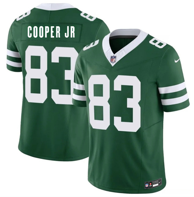 Men's New York Jets #83 Omar Cooper Jr Green 2026 Draft F.U.S.E. Vapor Untouchable Limited Stitched Jersey