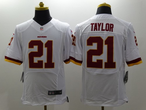 Nike Washington Redskins #21 Sean Taylor 2013 White Elite Jersey