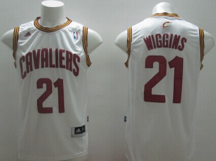 Cleveland Cavaliers #21 Andrew Wiggins White Swingman Jersey