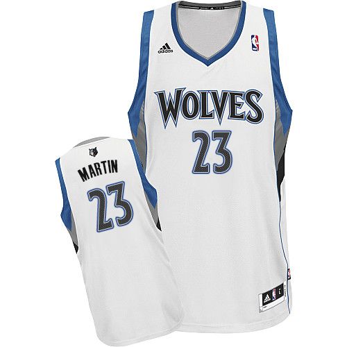 Minnesota Timberwolves #23 Kevin Martin White Swingman Jersey