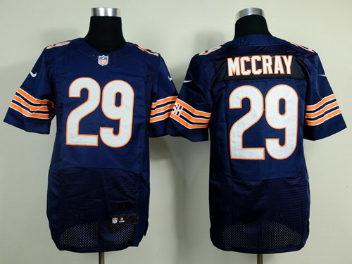 Nike Chicago Bears #29 Danny McCray White Elite Jersey