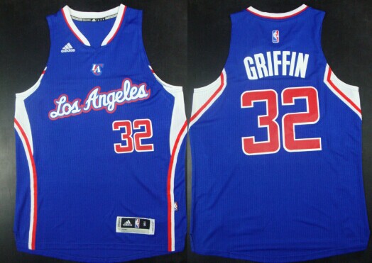 Los Angeles Clippers #32 Blake Griffin Revolution 30 Swingman 2014 New Blue Jersey