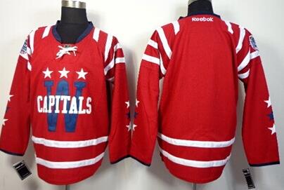 Men's Washington Capitals 2015 Winter Classic Customized Red Jersey