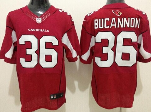 Nike Arizona Cardinals #36 Deone Bucannon Red Elite Jersey