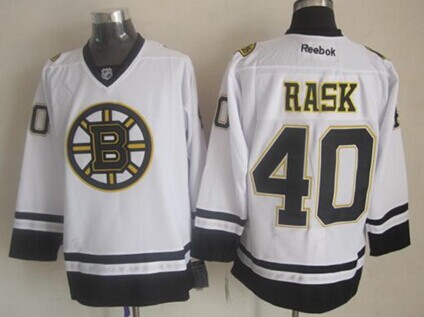 Boston Bruins #40 Tuukka Rask Black Jersey
