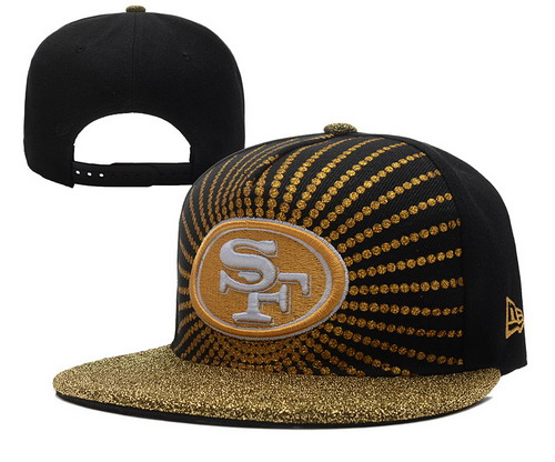 San Francisco 49ers yellow black Hats