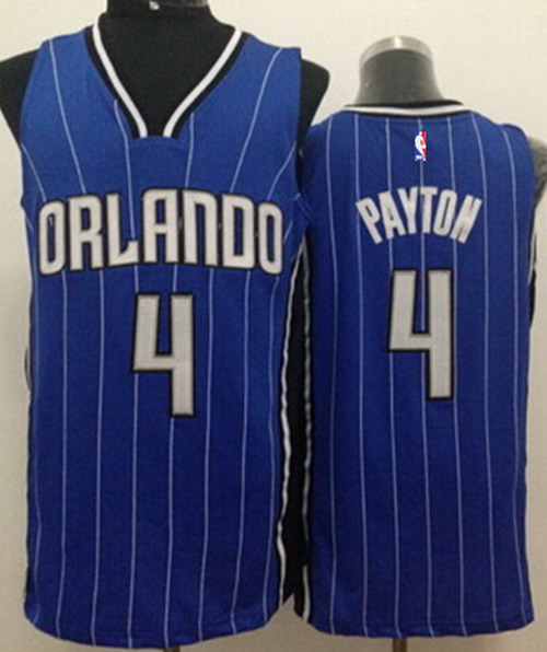 Orlando Magic #4 Elfrid Payton Blue Swingman Jersey