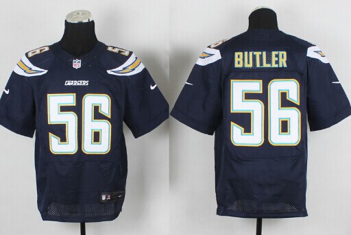 Nike San Diego Chargers #56 Donald Butler 2013 Navy Blue Elite Jersey